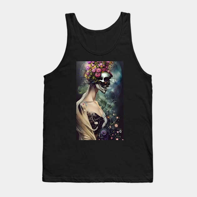 Flowers for the Never Dead Tank Top by LyndiiLoubie